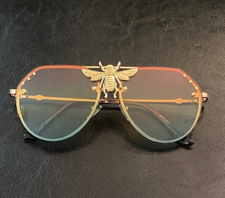 <transcy>Gafas de aviador de la reina B</transcy>