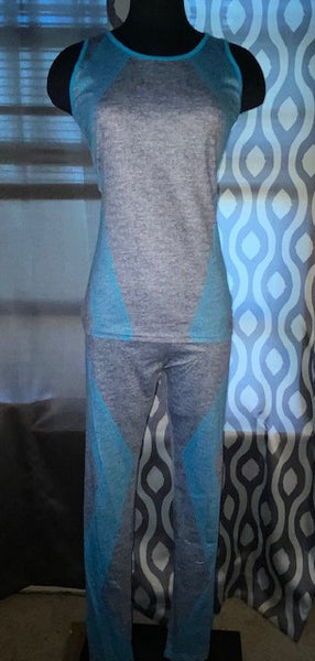 <transcy>Conjunto de legging de dos piezas</transcy>