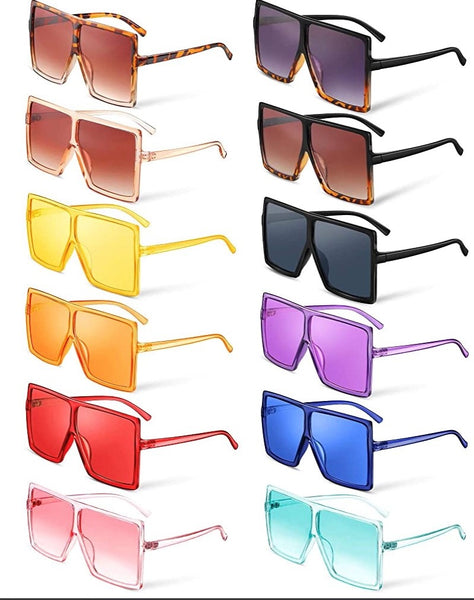 <transcy>Gafas de sol cuadradas de gran tamaño</transcy>