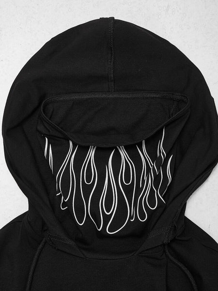 <transcy>Top con capucha de cuello alto de fuego para hombre con mascarilla incorporada</transcy>